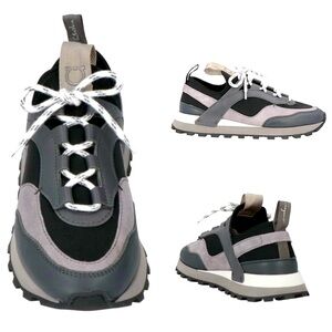 Salvatore Ferragamo Women’s Indy Pull-On Low-Top Sneakers